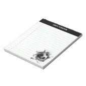 Kreative Fußball-Geschenkideen Notizblock (Rotiert)