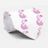 Kreative Geier-Illustration Krawatte (Gerollt)