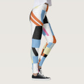 Kreative Geometrie: Längenmuster Leggings (Rechts)