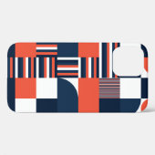 Kreative Geometrie: Modernes Nahtloses Design Case-Mate iPhone Hülle (Rückseite (Horizontal))