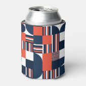 Kreative Geometrie: Modernes Nahtloses Design Dosenkühler (Kanne Vorderseite)