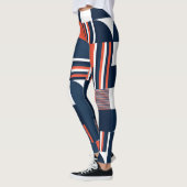 Kreative Geometrie: Modernes Nahtloses Design Leggings (Links)