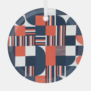 Kreative Geometrie: Modernes Nahtloses Design Ornament Aus Glas