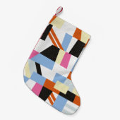 Kreative geometrische Formen, Längenmuster Kleiner Weihnachtsstrumpf (Vorderansicht (hängend))
