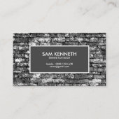 Kreative graue visitenkarte (Vorderseite)
