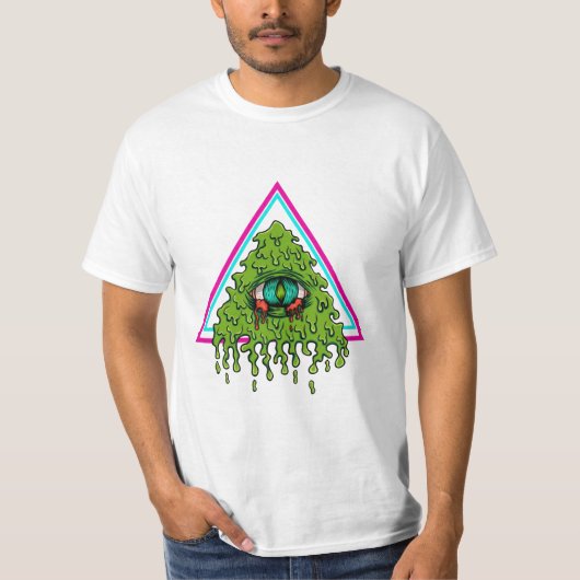 KREATIVE ILLUMINATI-SYMBOLE T-Shirt (Vorderseite)