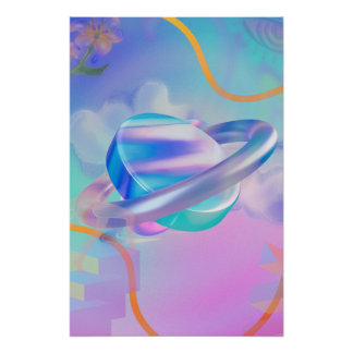Kreative Illustration Poster