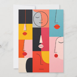 Kreative Invitations Karte