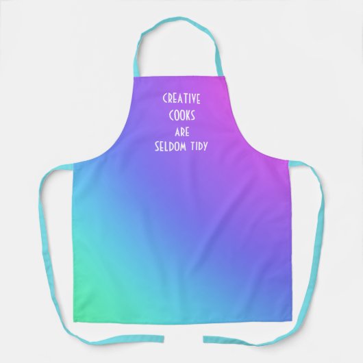 Kreative Köche sind selten zartfarbene Schürze (Vorderseite)