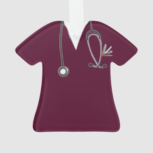 Kreative Krankenversicherung Ornament (Rückseite)