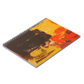 Kreative künstlerische Skizze, bunte Textur. Notizblock (Linke Seite)