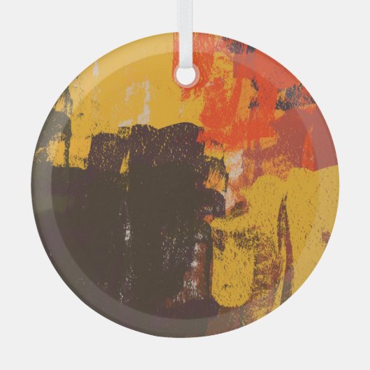 Kreative künstlerische Skizze, bunte Textur. Ornament Aus Glas (Vorderseite)