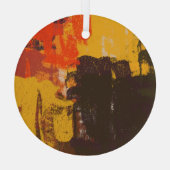 Kreative künstlerische Skizze, bunte Textur. Ornament Aus Glas (Rückseite)