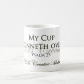 Kreative Medien EB - meine Schale Runneth vorbei Kaffeetasse (Mittel)