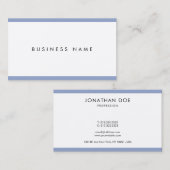 Kreative Moderne Berufliche Coole Einfachheit Visitenkarte (Vorne/Hinten)