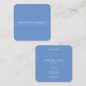 Kreative, moderne, einfache Berufliche Vorlage Quadratische Visitenkarte (Vorne/Hinten)