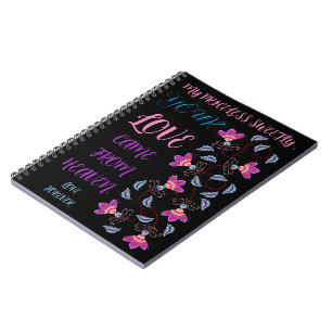 KREATIVE MODERNE LILA BLUME ART GIFT NOTIZBLOCK