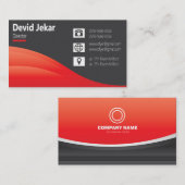 kreative, moderne Visitenkarte (Vorne/Hinten)