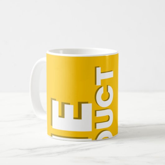 Kreative morgendliche Tasse (Vorderseite Links)