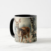 Kreative Muster, Retro Xmas Tasse (Vorderseite Links)