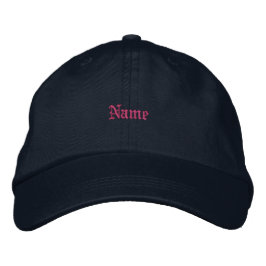 Kreative Navy Lifestyle Kopfbedeckung  Signatur Na Bestickte Baseballkappe