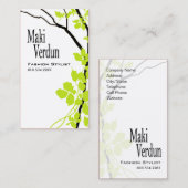 Kreative Niederlassungen (Mode-Stylist) Visitenkarte (Vorne/Hinten)