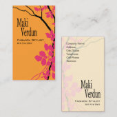 Kreative Niederlassungen (Mode-Stylist) Visitenkarte (Vorne/Hinten)