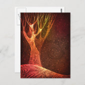 kreative Postkarte (Vorne/Hinten)