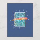 Kreative Postkarte (Vorderseite)