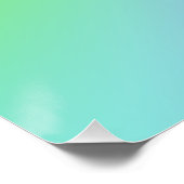 Kreative Räume sind selten ein leichtes Regenbogen Poster (Ecke)