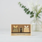 Kreative Schenkungssteuer-Visitenkarte Visitenkarte (Stehend Vorderseite)