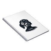 Kreative Silhouette des Geistes | Personalisierte Notizblock (Rechte Seite)