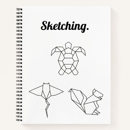 Kreative Skizze Notizblock (Vorderseite)