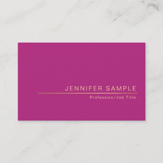 Kreative, stilvolle, trendige Seide ergänzen moder Visitenkarte (Vorderseite)