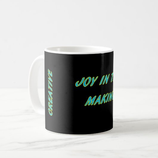 KREATIVE Tasse (Vorderseite Links)