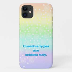 Kreative Typen sind selten ordentlich Case-Mate iPhone Hülle