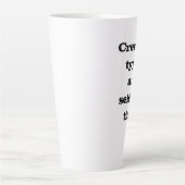 Kreative Typen sind selten ordentlich Milchtasse (Vorderseite)