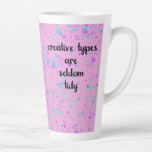 Kreative Typen sind selten Platsche Paint-Tasse Milchtasse