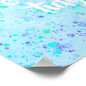 Kreative Typen sind selten Tidy Poster (Ecke)