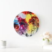 Kreative Uhr (Zuhause)