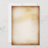 kreative Verlobungs-Party Einladungen (Rückseite)