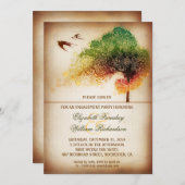 kreative Verlobungs-Party Einladungen (Vorne/Hinten)