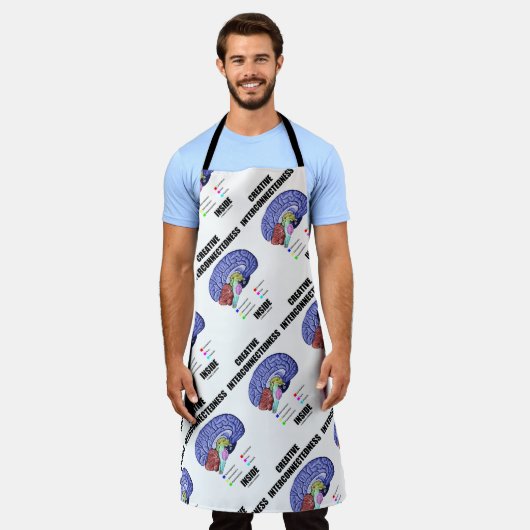 Kreative Vernetzung im Gehirn Schürze (Getragen)