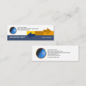 Kreative Verteilungs-Pfeil-logistischer Direktor Mini Visitenkarte (Vorne/Hinten)