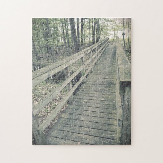 Kreative Vintage Fallspur Foto-Puzzle Puzzle (Vertikal)