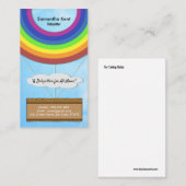 Kreative Visitenkarte (Vorne/Hinten)