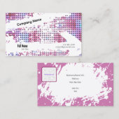 Kreative Visitenkarte mit QR - Retro Vibes (C) (Vorne/Hinten)