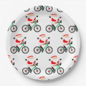 Kreative Weihnachtsfeier Pappteller (Vorderseite)