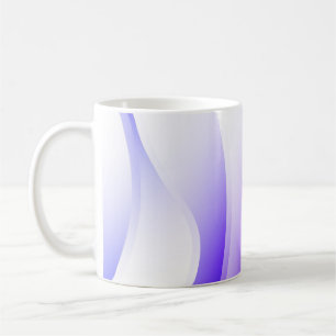 Kreative Wellen. Futuristischer Technologie-Stil H Kaffeetasse