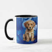 Kreative Welpenliebhaber Mug Tasse (Links)